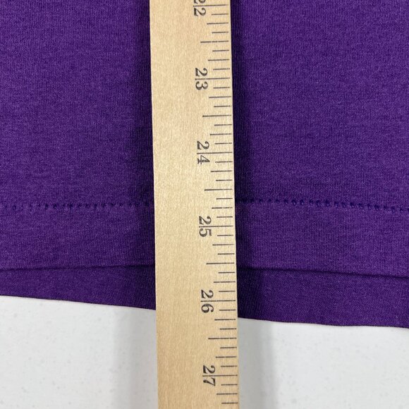 VTG 80s Star Trek Borg Jean Luc Picard Shirt Fits Medium Purle Single Stitch Tee - Picture 12 of 14